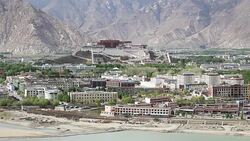 The Potala Palace,Tibet,China Stock Footage