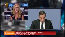 ECB Rates Unchanged, Draghi to Reassess Stimulus News Clip