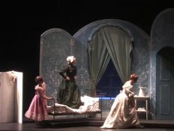 English National Ballet Dress Rehearsal of The Nutcracker Stock Footage