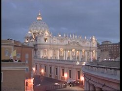 WRAP Morning hospital and Vatican, vox pops News Clip