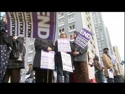 Protest against Treatment of Asylum seekers held News Clip