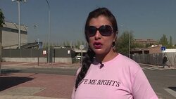 CLEAN : Prostitutes take to the streets of Madrid in protest News Clip