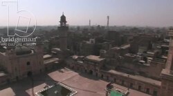 Wazir Khan Mosque - Outside Stock Footage
