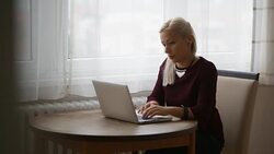 Working From Home Stock Footage