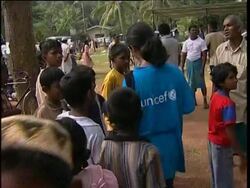 UNICEF chief talks, child protection teams, orphans Instructional Video