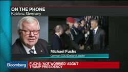 German CDU's Fuchs Says He's Not Worried About Trump News Clip