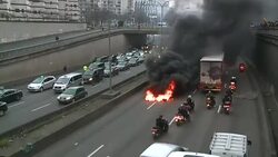 CLEAN : Black Tuesday as France grapples with taxi aviation strikes News Clip