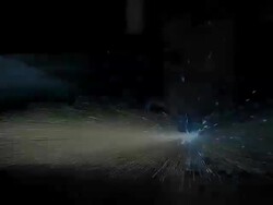 Laser Cutting Stock Footage