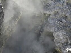 Thermal water in Rotorua, New Zealand Stock Footage