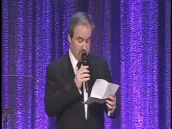SPEECH: David Arnold on the award at the Composer David Arnold To Receive BMI's Richard Kirk Award At The BMI Film/TV Awards at Beverly Hills CA. (Footage by WireImage Video/GettyImages) Stock Footage