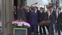 CLEAN : Azerbaijan and Armenia leaders meet on Karabakh crisis News Clip