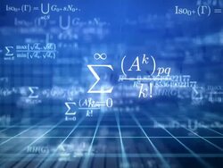 Math background. Loop. Stock Footage