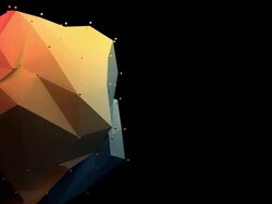 Polyhedral morph Stock Footage