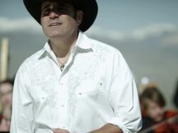 Outdoor Orchestra - Singer Stock Footage