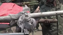 CLEAN : DR Congo troops battle M23 rebels News Clip