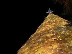 Christmas tree blinking. Stock Footage