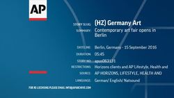 Contemporary art fair opens in Berlin Instructional Video