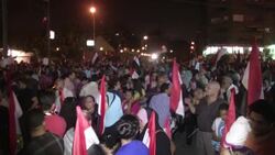 Morsi opponents rally near palace in Cairo and in Alexandria News Clip