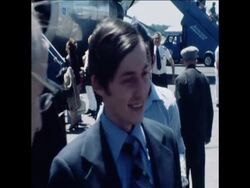 SYND 6 11 78 ARGENTINA : CHESS CHAMPION KARPOV ARRIVING IN ARGENTINA News Clip