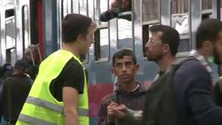 VOICED : Its hard to leave UK volunteer helps refugees in Budapest News Clip