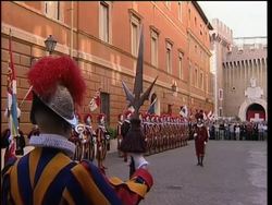Italy Vatican Swiss Guard: New Swiss Guards Sworn In News Clip