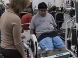 Claims overweight teenagers who go to the gym can prevent type 2 diabetes Instructional Video