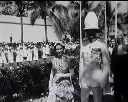 PRINCESS MARGARET HOME AGAIN News Clip