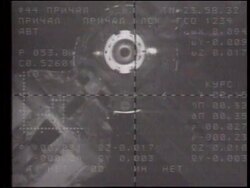 Space - Supply Spacecraft Docks With Mir News Clip
