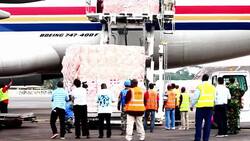 CLEAN : Chinese aid arrives in Ebola hit Liberia News Clip
