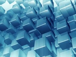 Abstract Cube Background - Loop Stock Footage