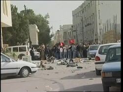 Witnesses say Red Cross worker seized by Palestinian gunmen, more protests News Clip