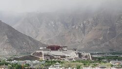 The Potala Palace,Tibet,China Stock Footage