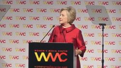 Hillary Clinton celebrates 70th birthday honored by Women’s Media Center with Wonder Woman Award News Clip