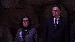 Bolsonaro visits Yad Vashem holocaust museum News Clip