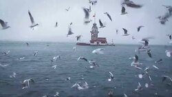 Maiden Tower Stock Footage