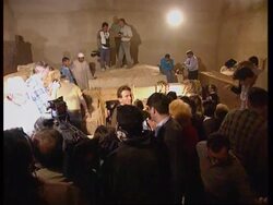 Egypt - Archaeologists open priest's sarcophagos News Clip