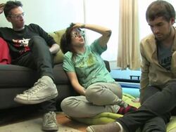 AIDS Wolf Interview (clip 1) Stock Footage