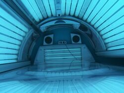 Sunbed Stock Footage