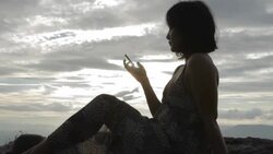 communication from mountain top Stock Footage