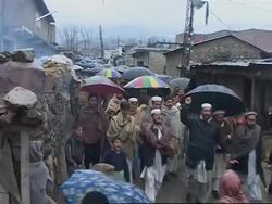 Anti-US protests near scene of airstrike News Clip