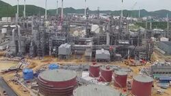 Oil refinery Stock Footage