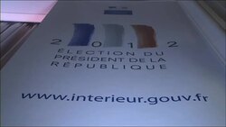 The French Interior Ministry poised to release voter turnout figures News Clip