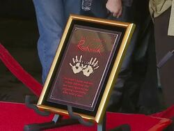 Induction of Kenny Loggins Into The Rockwalk of Fame Stock Footage