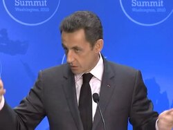 CLEAN: Sarkozy wants Iran sanctions no later than May News Clip
