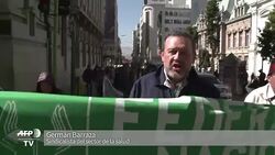 VOICED : Mayor sindicato de Bolivia protesta y se distancia del gobierno News Clip