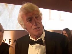INTERVIEW: Roger Deakins on the approach to the film, making a more British Bond at 'Skyfall' Royal World Premiere at Royal Albert Hall on October 23, 2012 in London, England (Footage by WireImage Video/Getty Images) Stock Footage