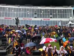 Hawthorn Hawks Training Session Stock Footage