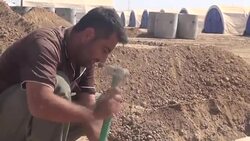 CLEAN : Iraq: refugee camp built near Mosul ahead of planned offensive News Clip