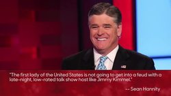 Sean Hannity Escalades Feud With Jimmy Kimmel on His Radio Show | THR News News Clip
