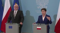 CLEAN : Poland EU optimistic about solving row over top court News Clip